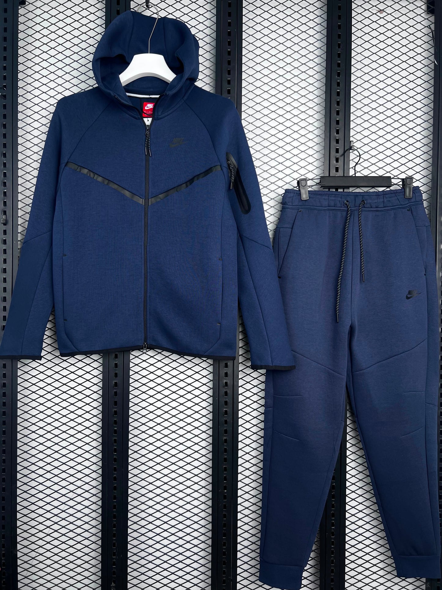 Tech Flcee Tracksuit - Navy Blue